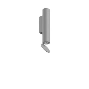 Flauta Spiga Outdoor Wall Sconce Outdoor Lighting Flos Grey 225mm / 8.9" 2700K