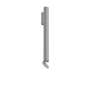 Flauta Spiga Outdoor Wall Sconce Outdoor Lighting Flos Grey 500mm / 19.7" 2700K