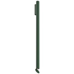 Flauta Spiga Outdoor Wall Sconce Outdoor Lighting Flos Forest Green 1000mm / 39.4" 2700K
