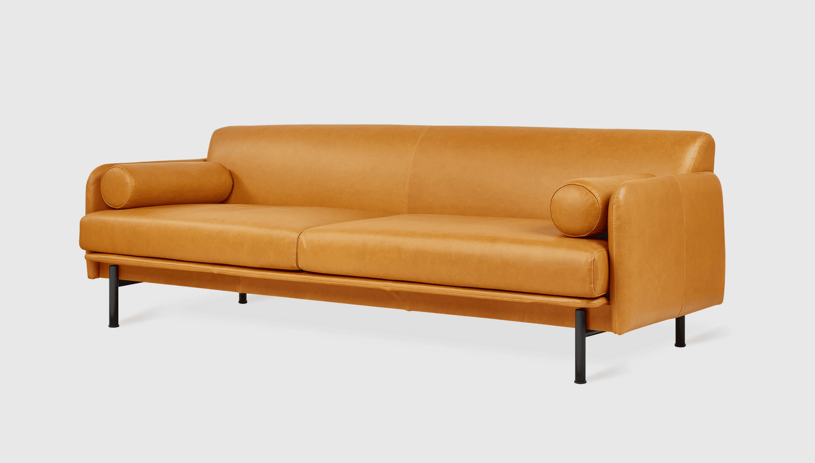 Foundry Sofa Sofa Gus Modern Tucson Honey Leather