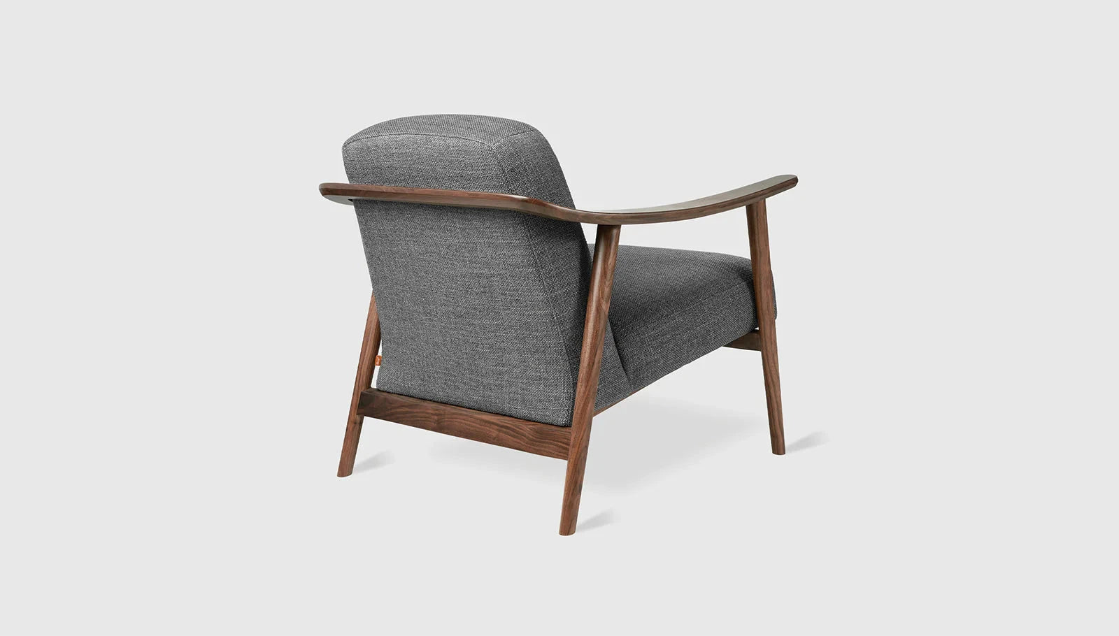Baltic Chair Chair Gus Modern Andorra Pewter Classic walnut