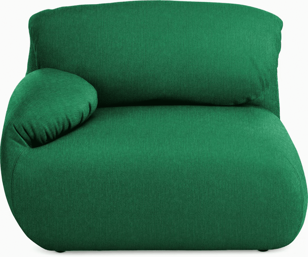 Luva Modular Single Seat One Arm Sofa Sofa herman miller