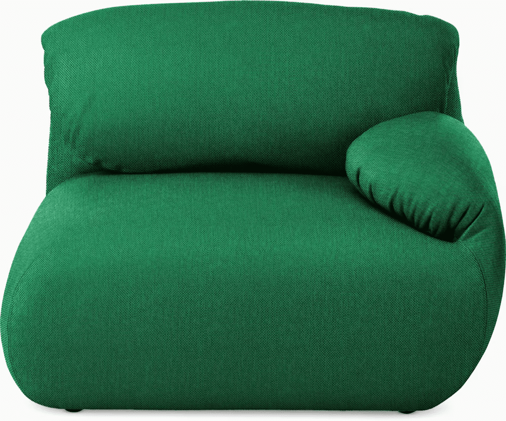 Luva Modular Single Seat One Arm Sofa Sofa herman miller