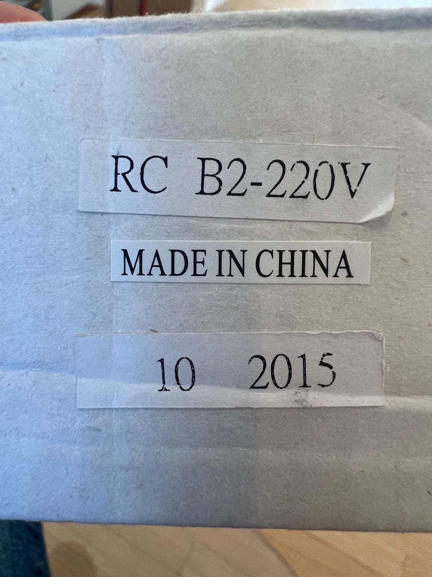 Modern Fan Co - RC B2-220V - Remote & Receiver