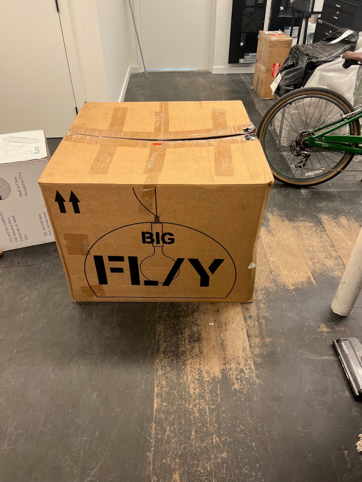 Big Fly Suspension Lamp ***Moving Sale********NEW IN BOX****Sage