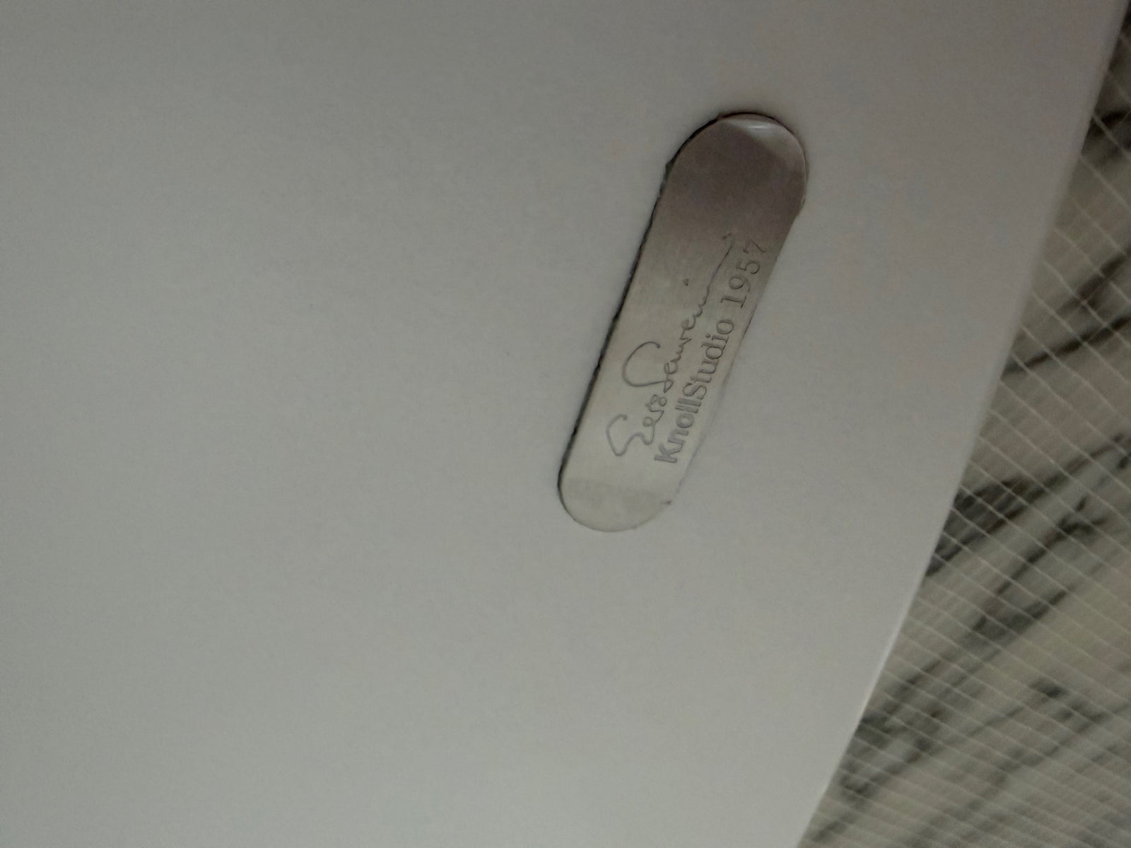 Saarinen 78" Oval Dining Table-Arabescato ***Warehouse Sale****