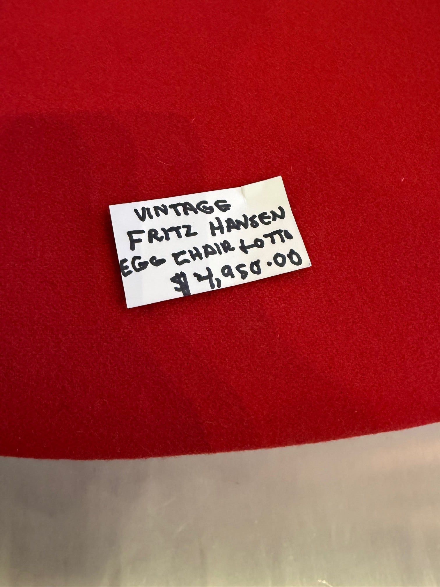Egg chair & ottoman ***Warehouse Sale****Fritz Hansen