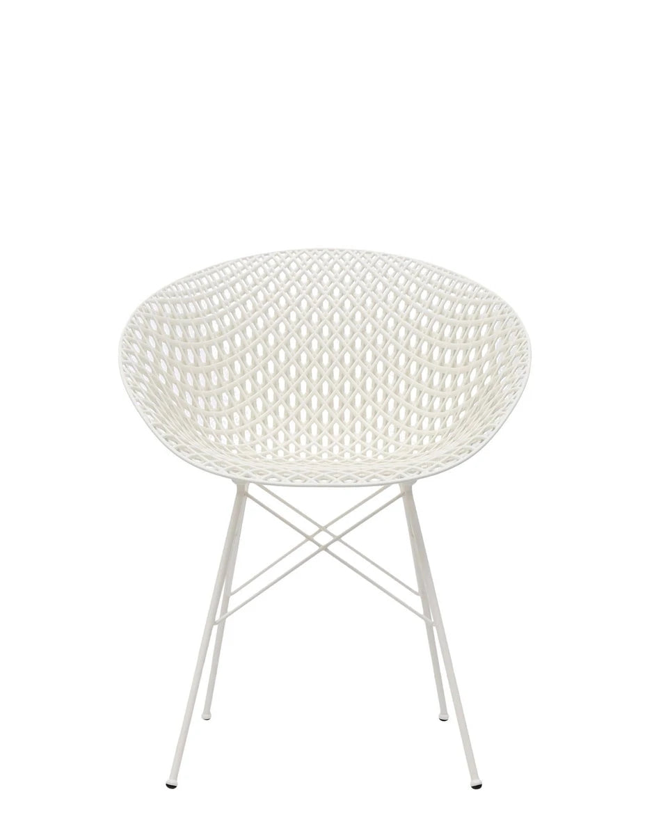 Smatrik Outdoor Chair (2 Chairs) Chairs Kartell White/White