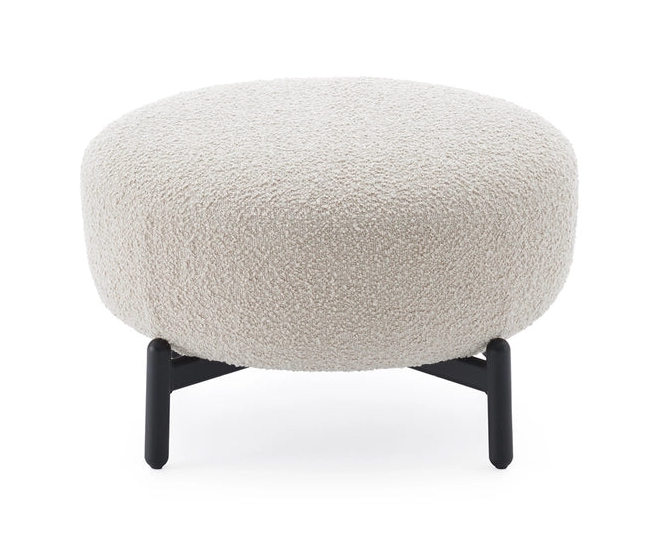 Lunam pouf curly