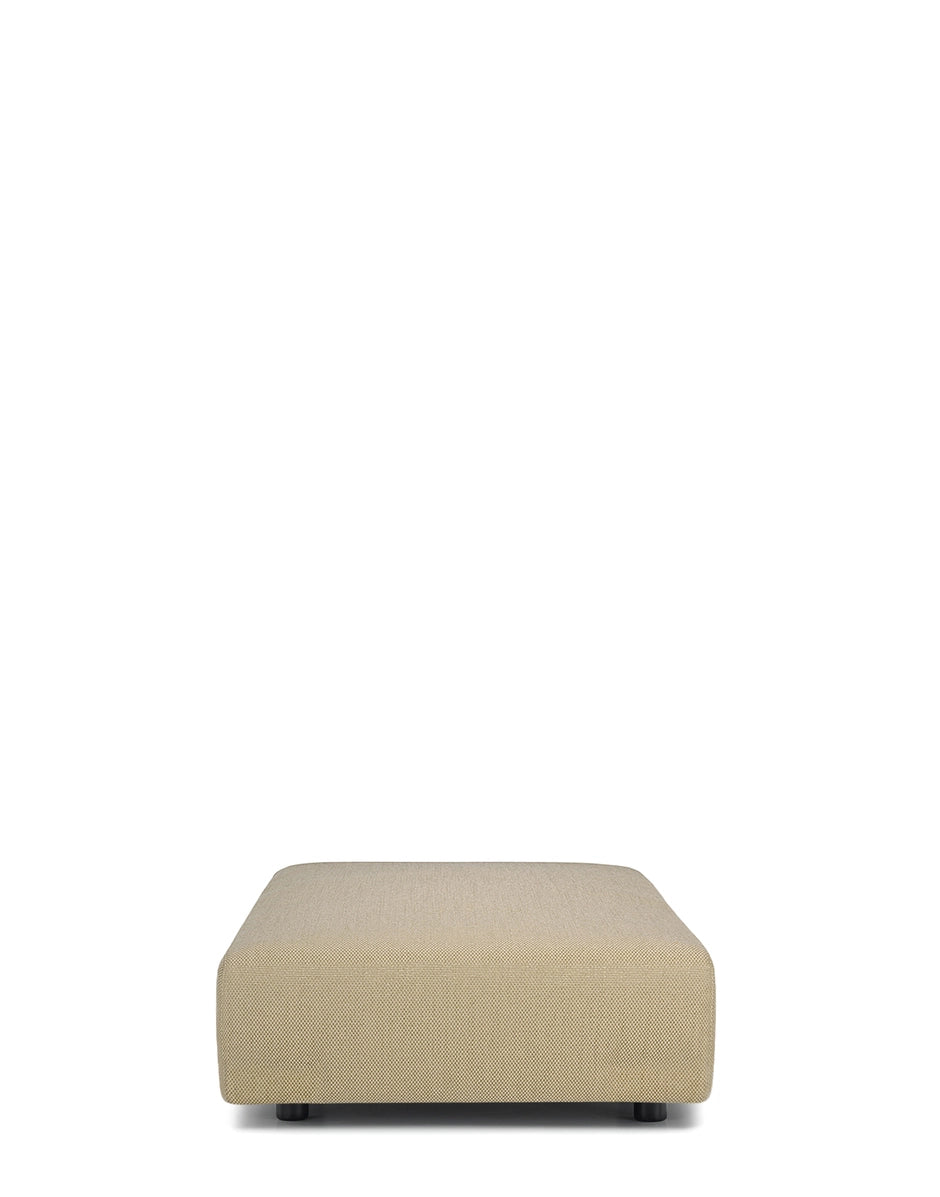Plastics duo pouf rectangular nile