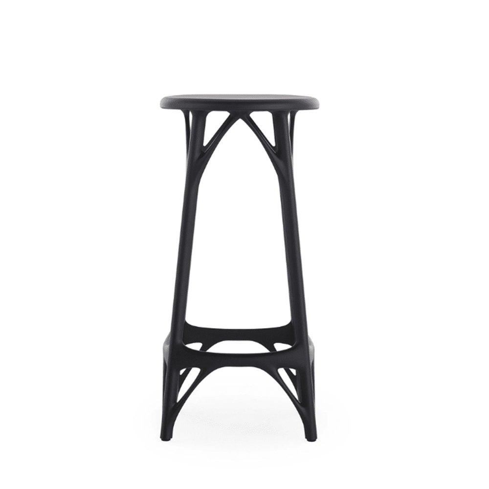 A.I. Stool Light ( 2 Stools) stools Kartell 25.60 Inch Black