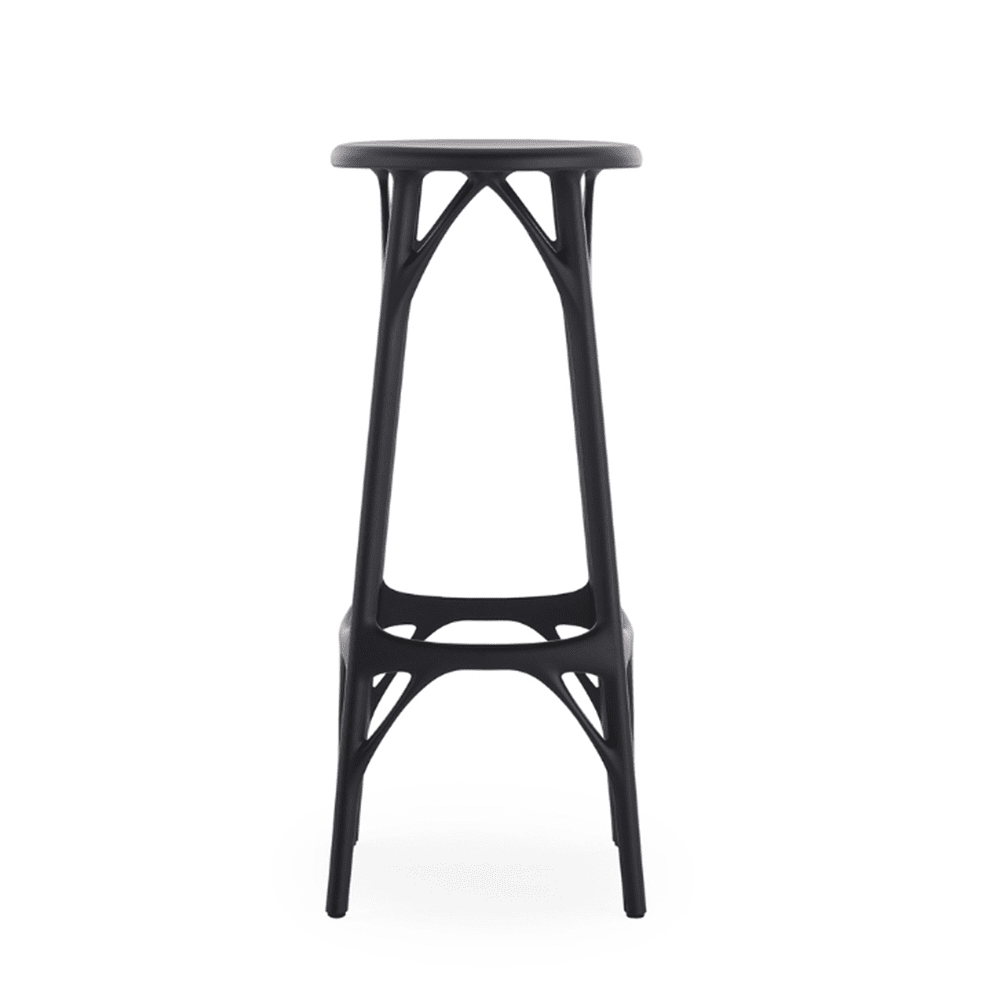 A.I. Stool Light ( 2 Stools) stools Kartell 29.53 Inch Black