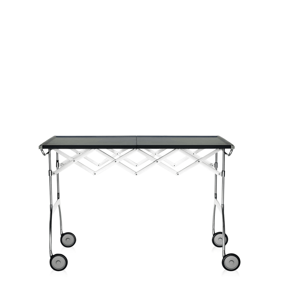 Battista Folding Table Carts / Trolleys Kartell Metal Plum