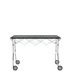 Battista Folding Table Carts / Trolleys Kartell Metal Plum 