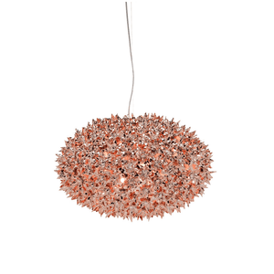 Bloom Round Suspension Lamp hanging lamps Kartell Medium - Metallic Copper 
