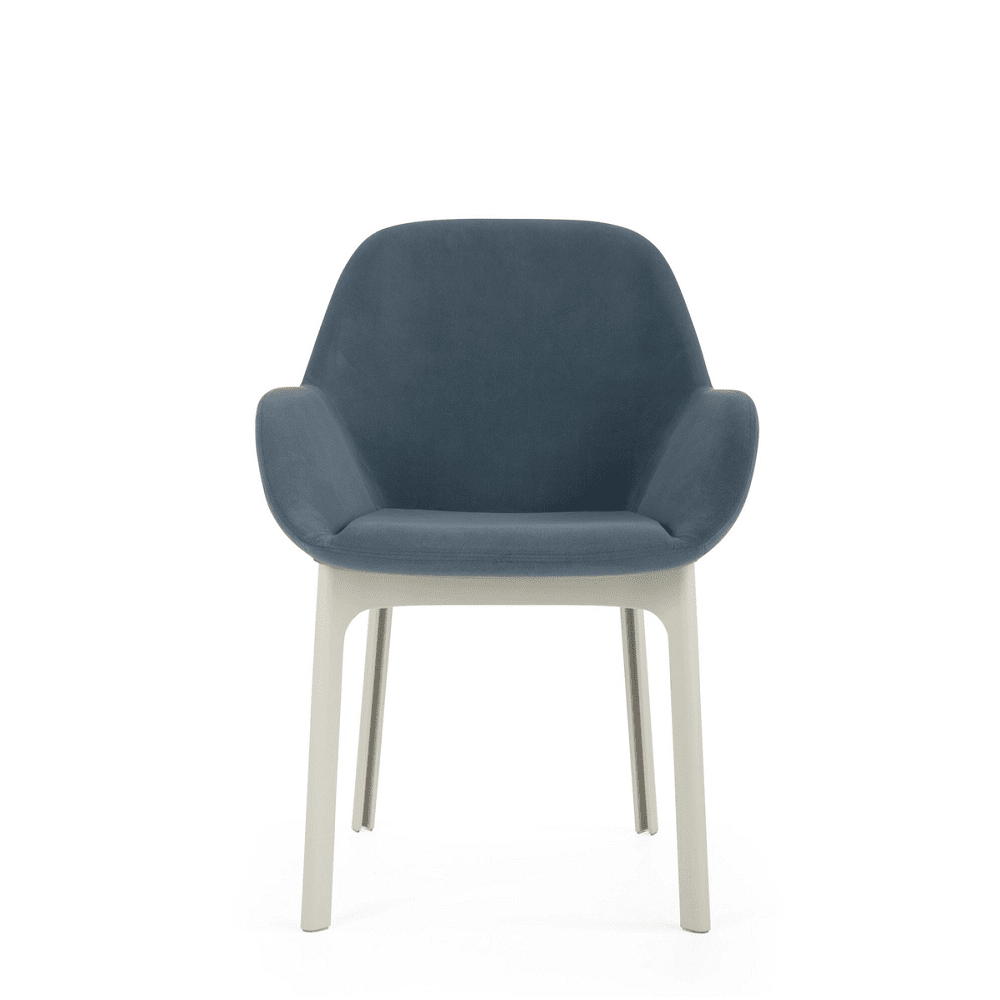 Clap Aquaclean Chairs Kartell Powder Blue White