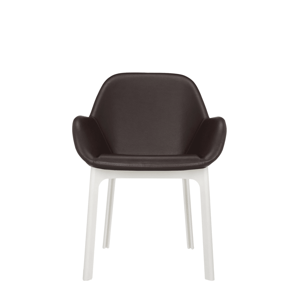 Clap Chair PVC Chairs Kartell Brick Red White