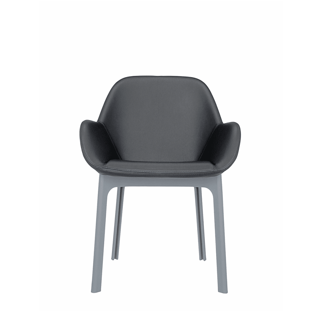 Clap Chair PVC Chairs Kartell Dark Grey Grey
