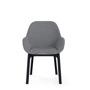 Clap Embossed Fabric Armchair Chairs Kartell Black/Black 
