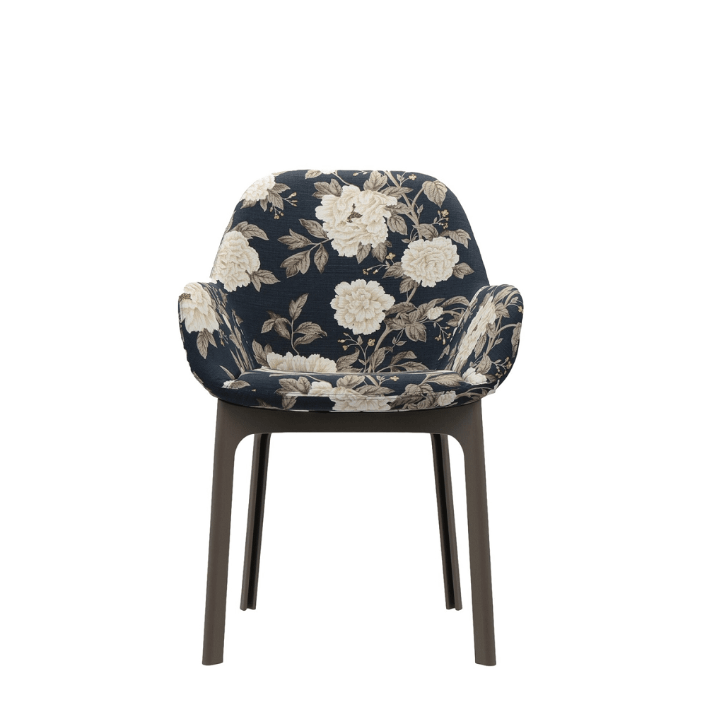 Clap Flowers Chairs Kartell Taupe Peony