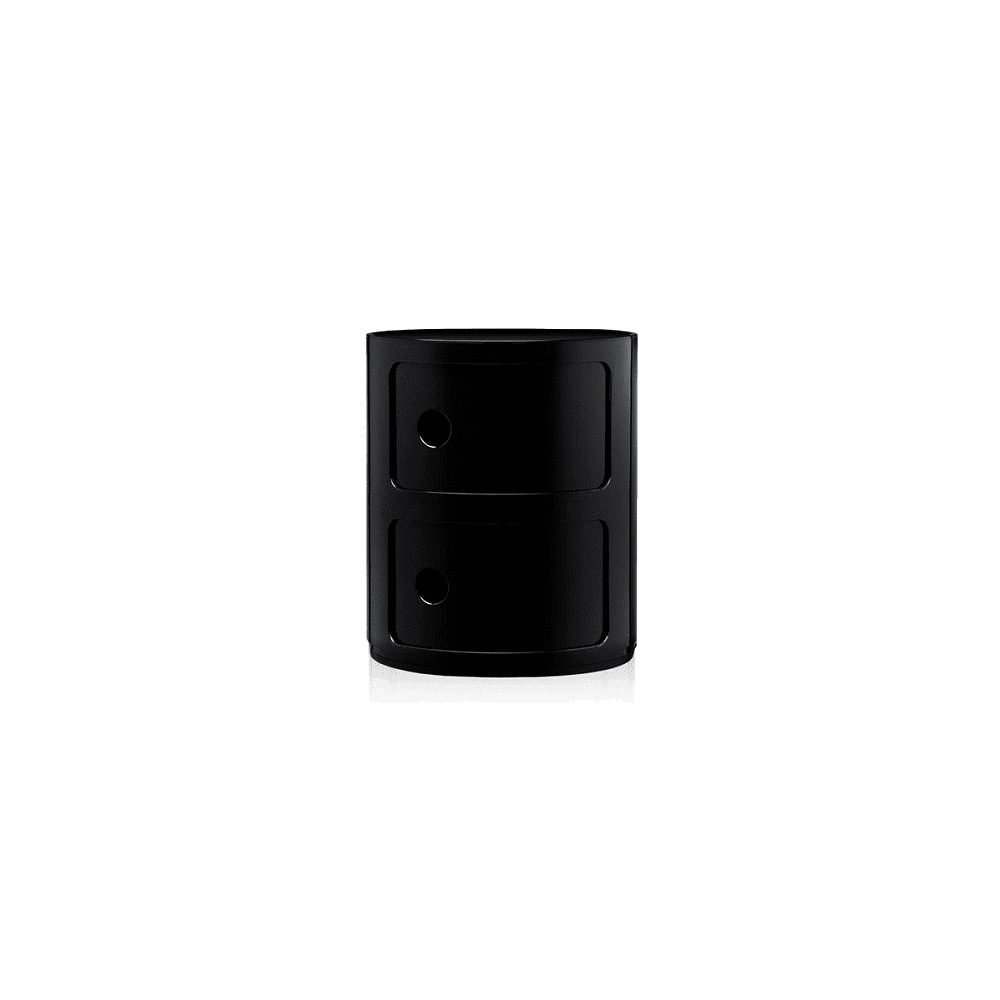Componibili 2 Elements Accessories Kartell Black