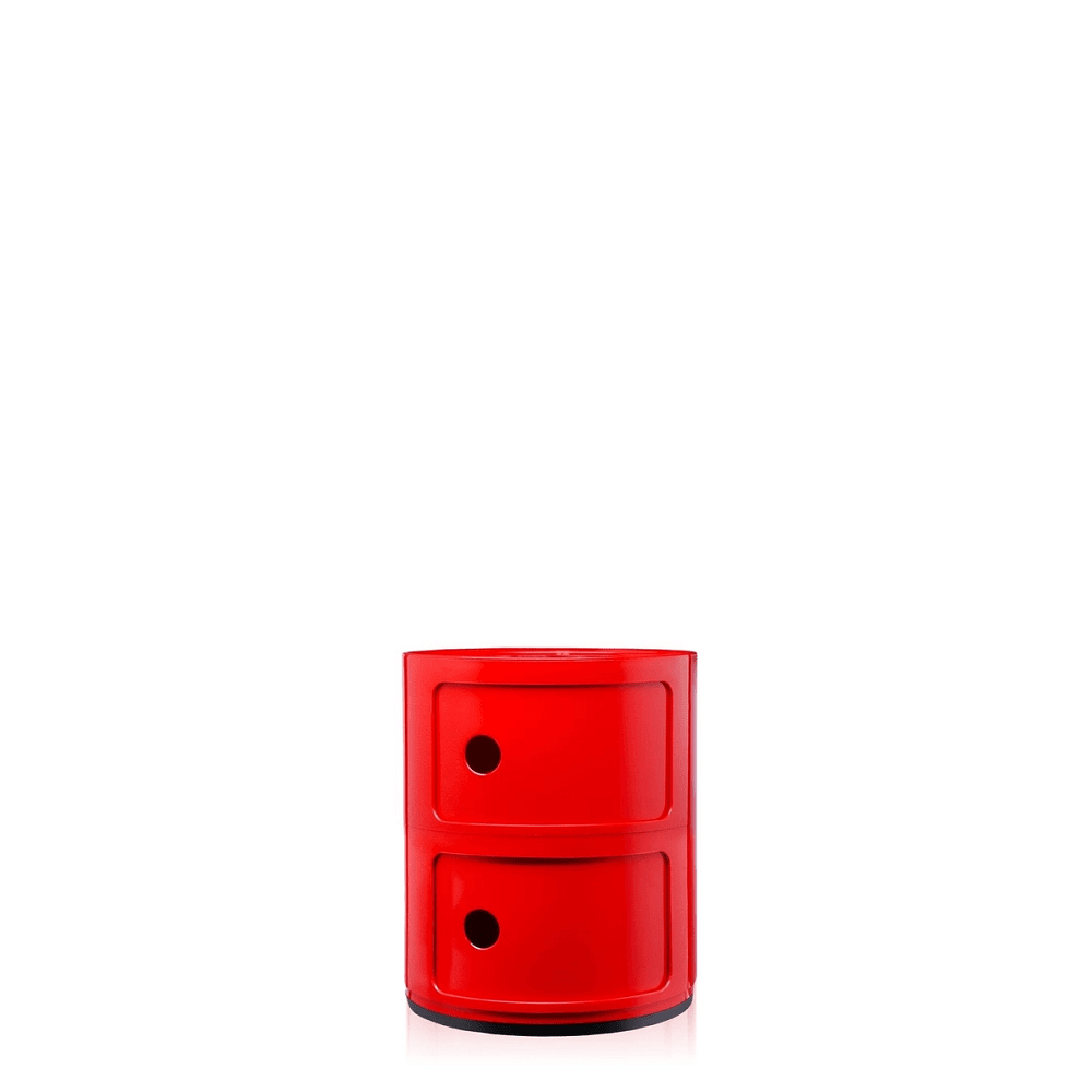Componibili 2 Elements Accessories Kartell Red