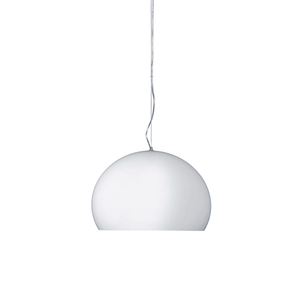Fly Suspension Lamp hanging lamps Kartell Small - Glossy White 