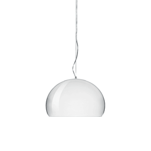 Fly Suspension Lamp hanging lamps Kartell Small - Metallic Chrome 