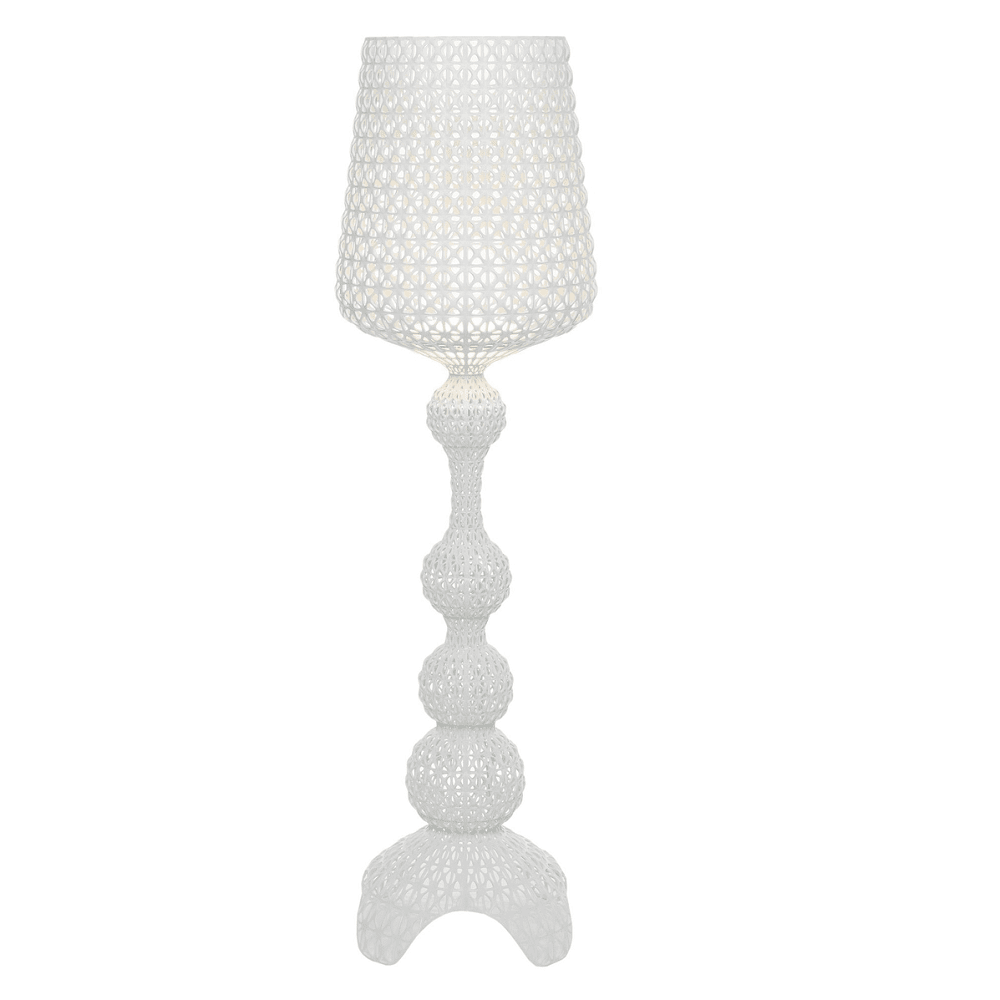 Kabuki Outdoor Floor Lamp Table Lamps Kartell Glossy White