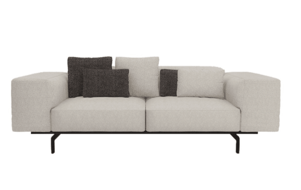 Largo Sofa Sofa Kartell 2 Seater Gubbio/Ecru
