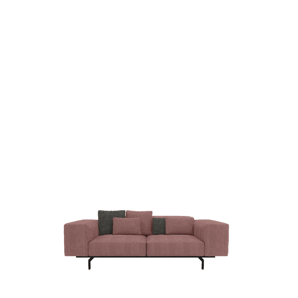 Largo Sofa Sofa Kartell 2 Seater Gubbio/Pink