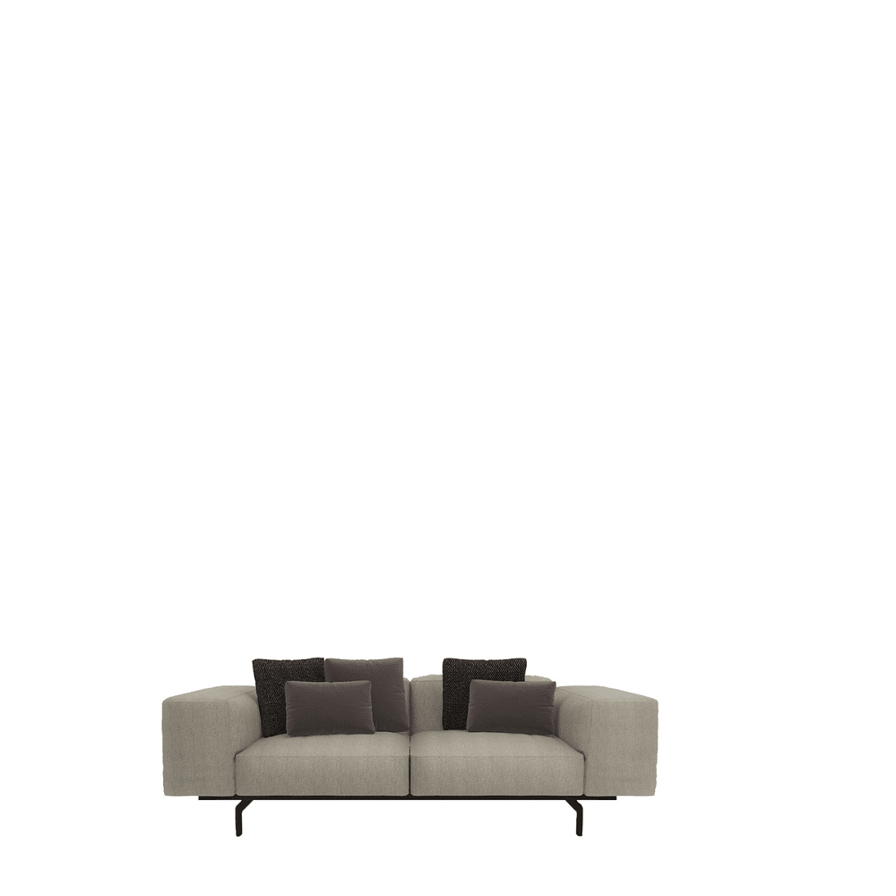 Largo Sofa Sofa Kartell 2 Seater Gubbio/Sand