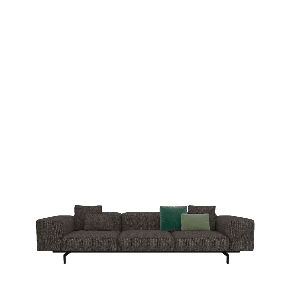Largo Sofa Sofa Kartell 3 Seater Gubbio/Dove Grey