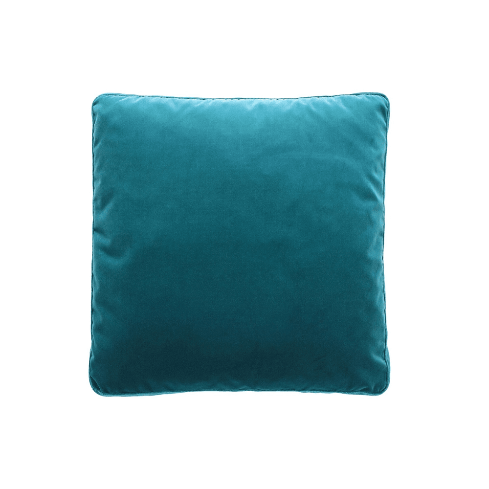 Largo Pillow Velvet Pillows Kartell Square Teal Velvet
