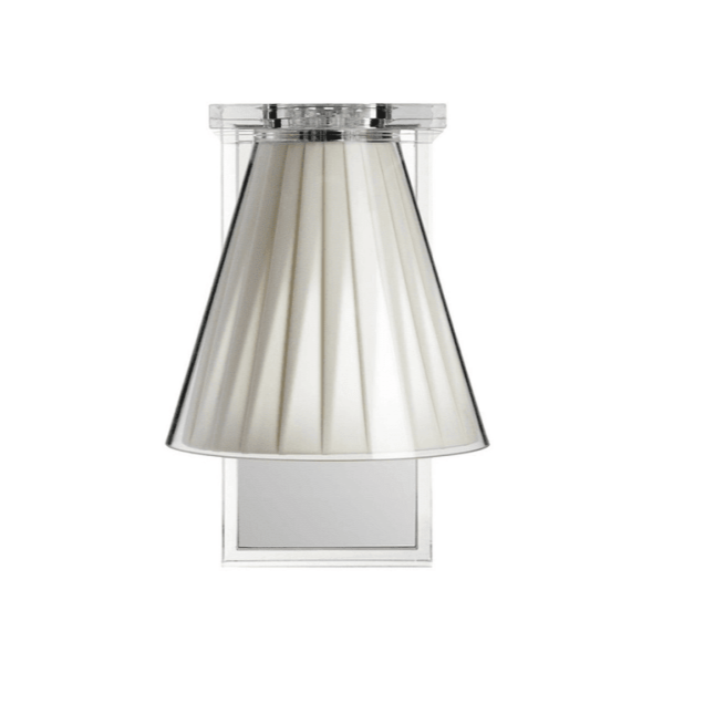 Light-Air Wall Fabric Sconce lamps Kartell Beige