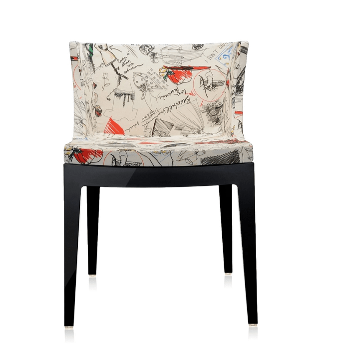 Mademoiselle À La Mode Side/Dining Kartell Black Moschino Sketches