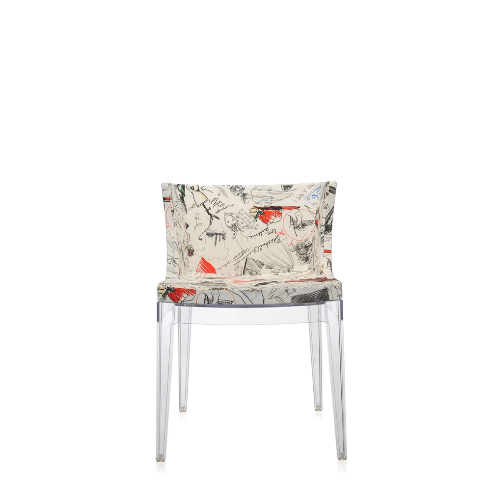 Mademoiselle À La Mode Side/Dining Kartell Transparent Moschino Sketches