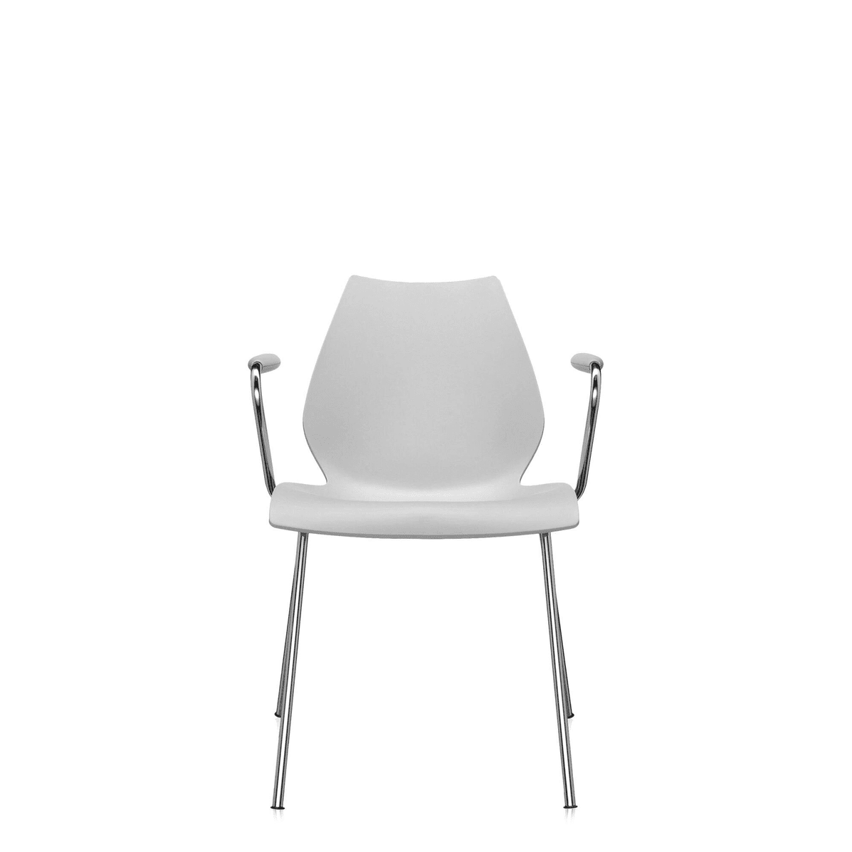 Maui 2 Small Armchairs Side/Dining Kartell Pale Grey
