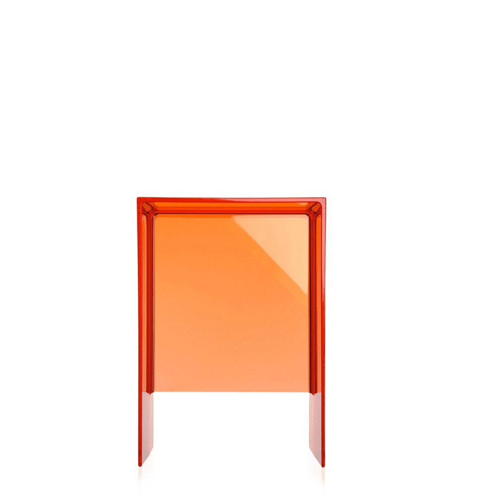 Max-Beam Stool/Table side/end table Kartell Transparent Tangerine