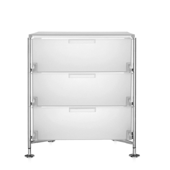 Mobil 3 Drawers With Feet Shelf Kartell Ice