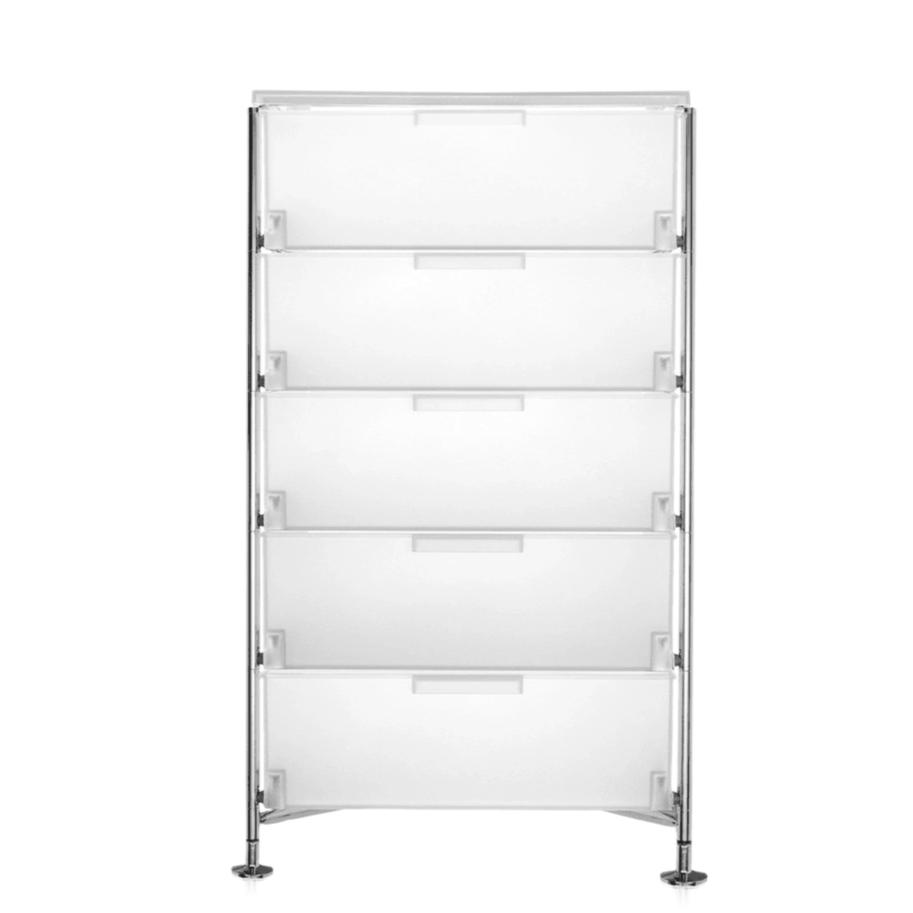 Mobil 5 Drawers With Feet Shelf Kartell Ice