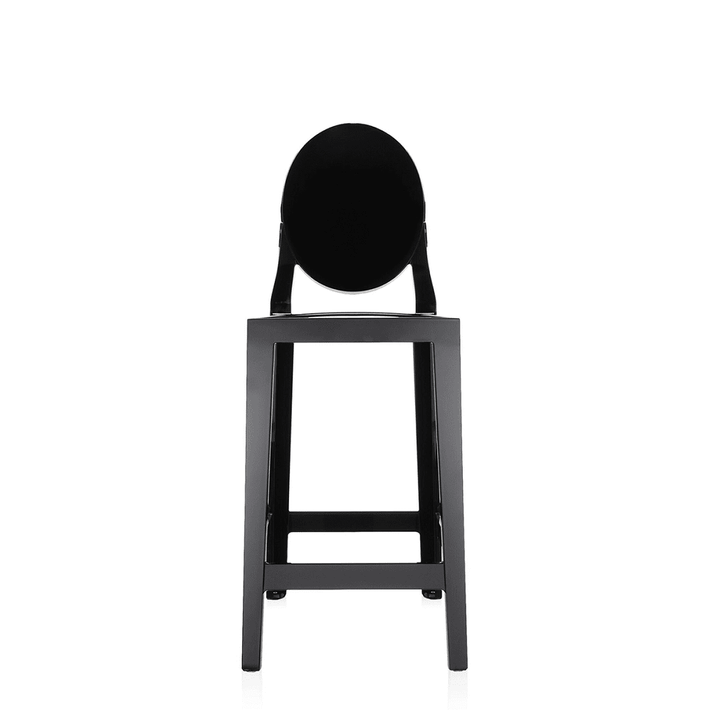 One More Stool (2 Chairs) bar seating Kartell Counter Stool Matte Black