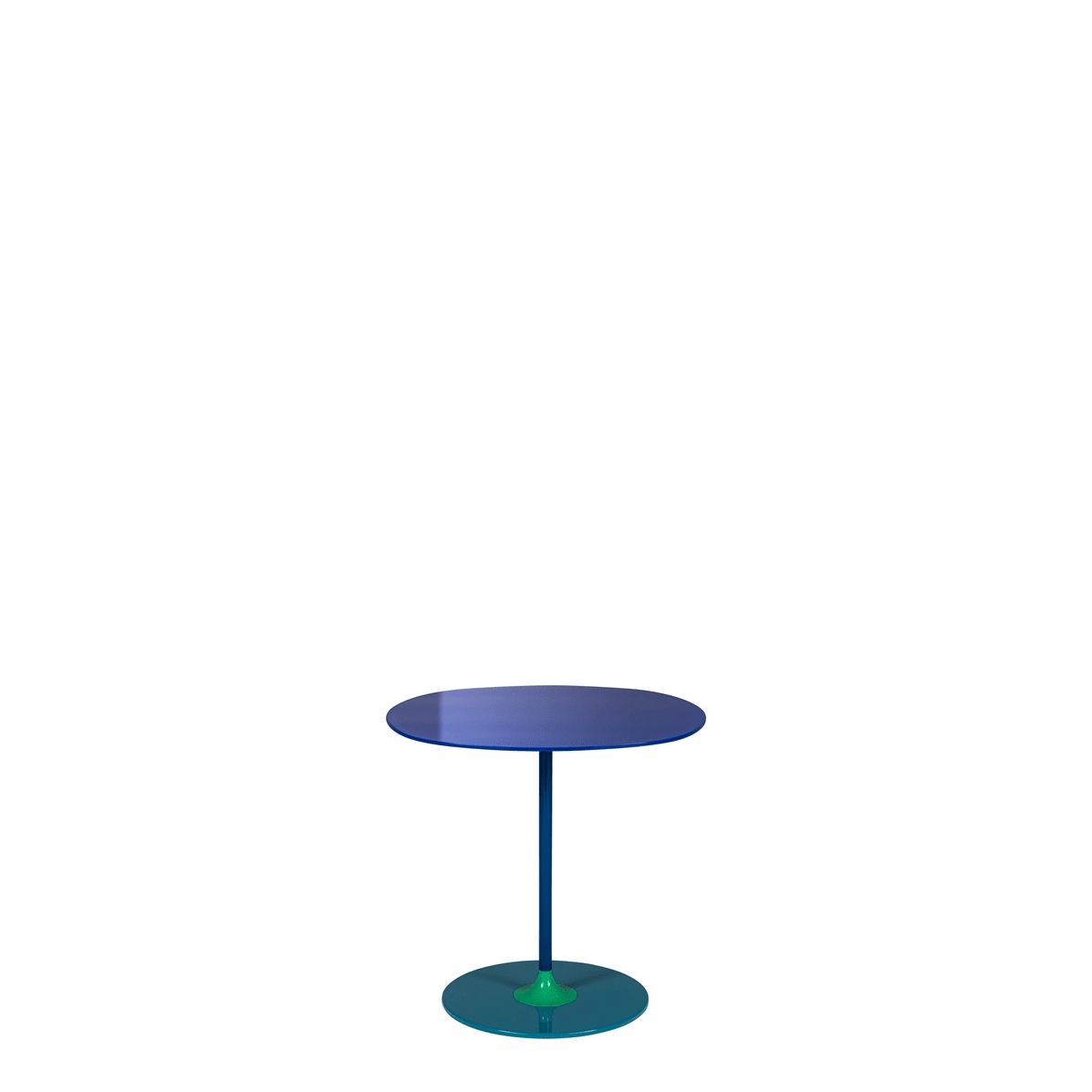 Thierry Table side/end table Kartell Medium Blue