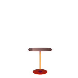 Thierry Table side/end table Kartell Tall Bordeaux 