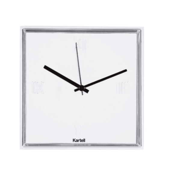 Tic and Tac Wall Clock Clocks Kartell White