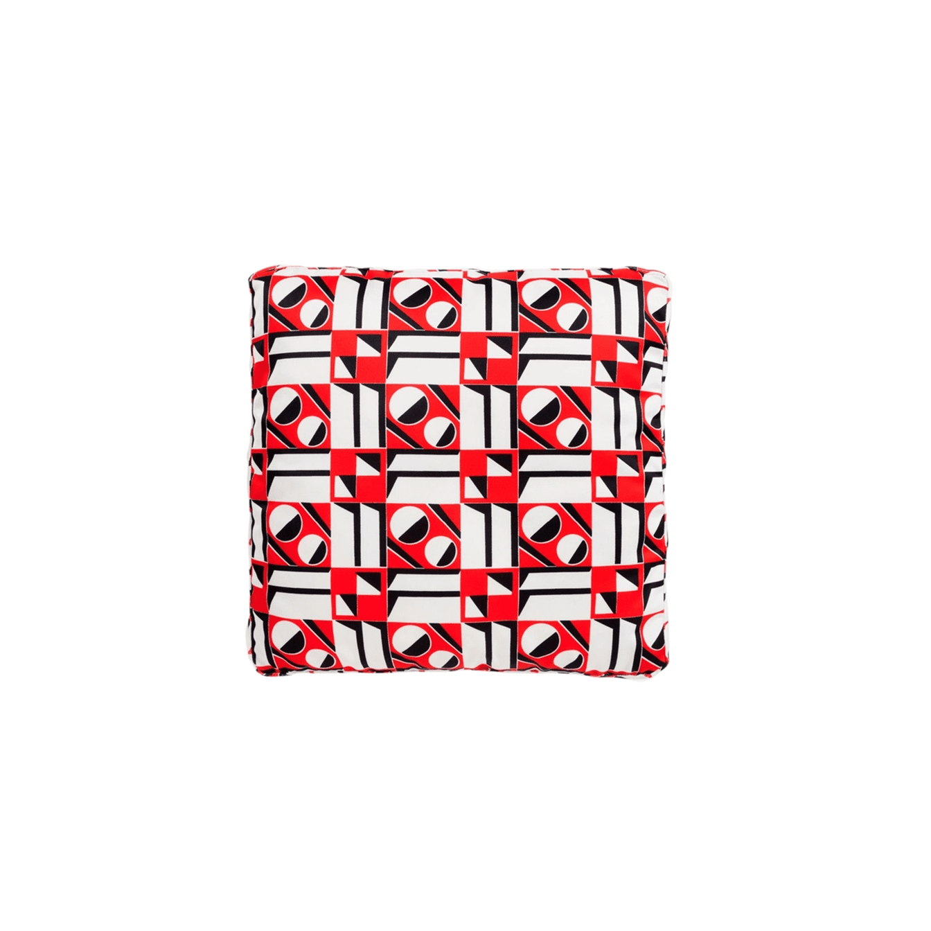 Trix La Double J Cushion Pillows Kartell Square Red Geometry