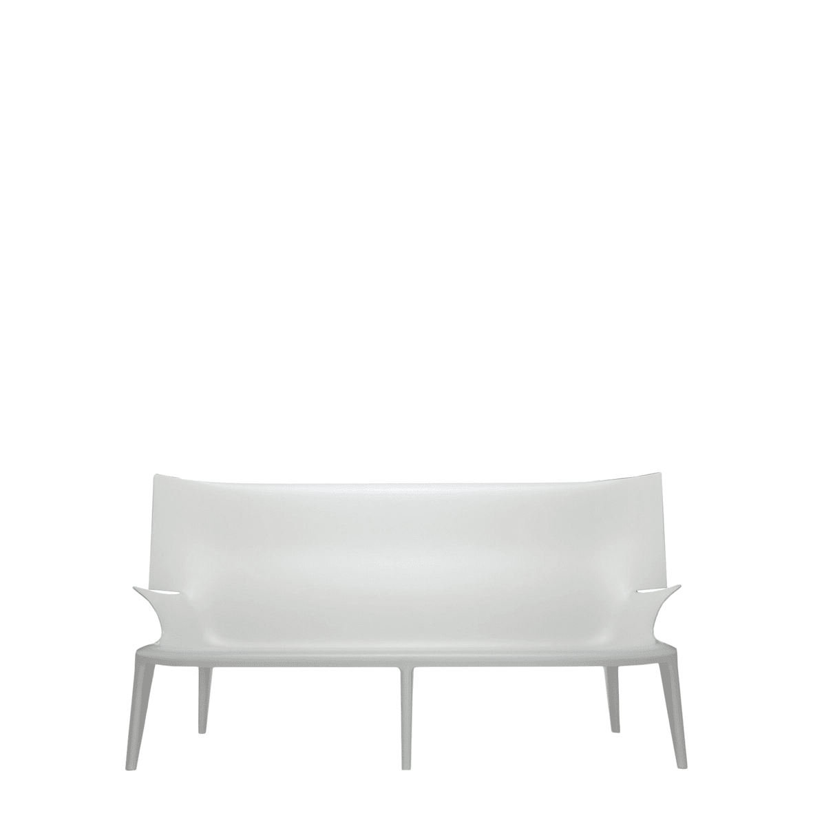 Uncle Jack Bench lounge Kartell Matte White