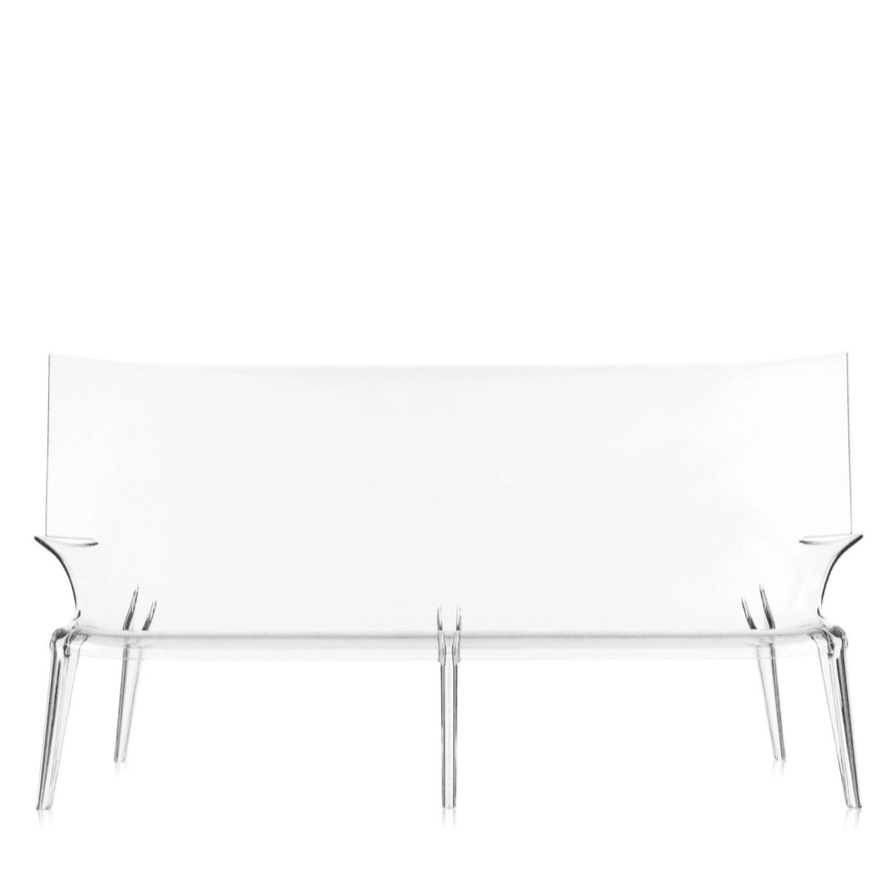Uncle Jack Bench lounge Kartell Transparent Crystal