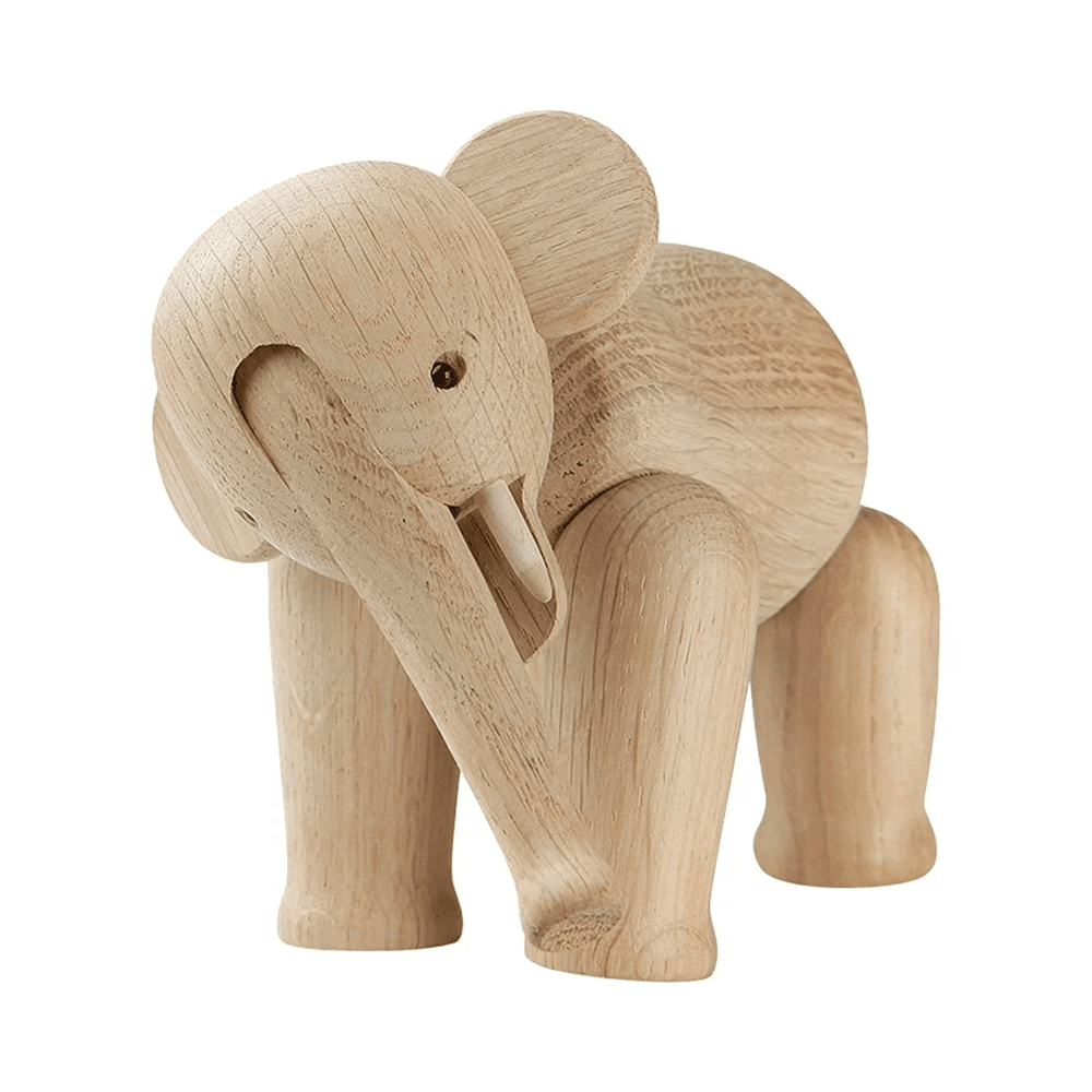 Elephant Figurine Wooden Animals Kay Bojesen Mini
