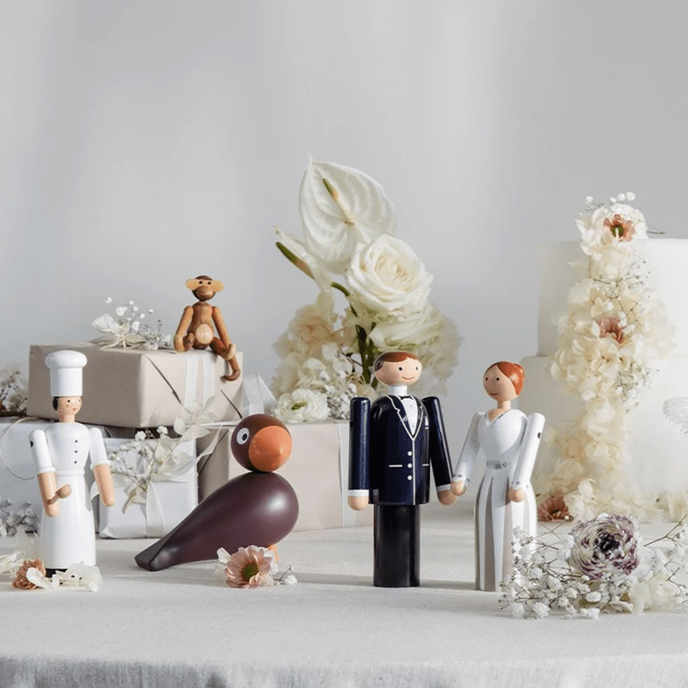 Groom Figurine Wooden Animals Kay Bojesen